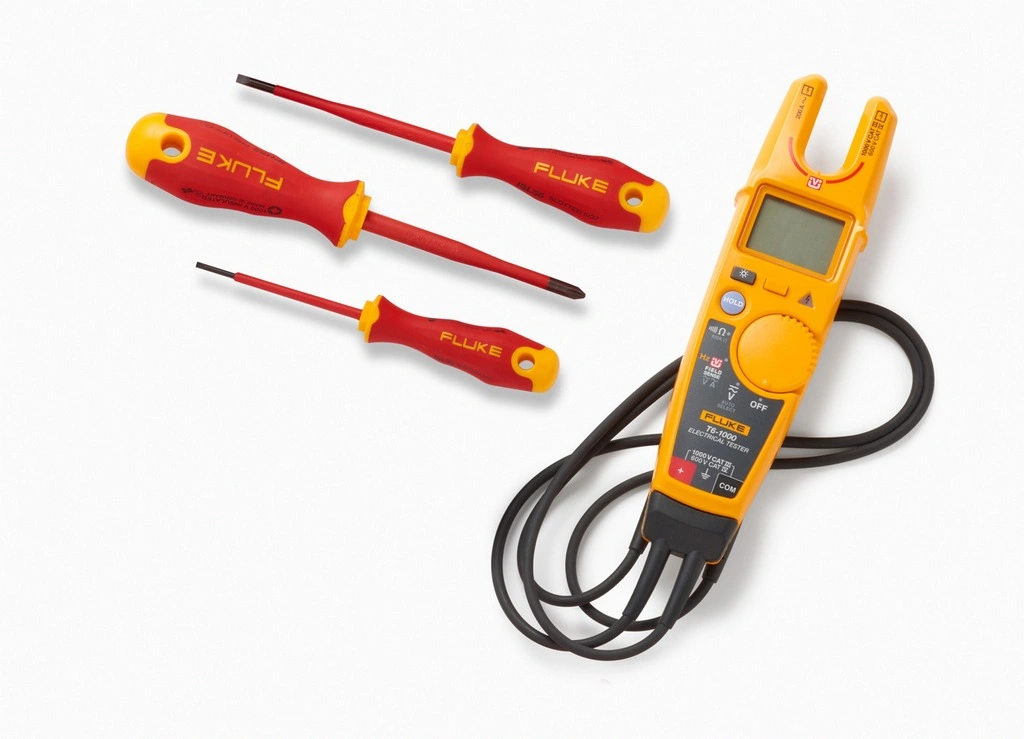 Комплект Fluke IBT6M - тестер напряжения Fluke T6-1000/EU с набором отвёрток
