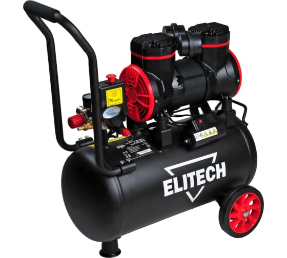 Компрессор безмасляный Elitech КПБ 300/24М-В
