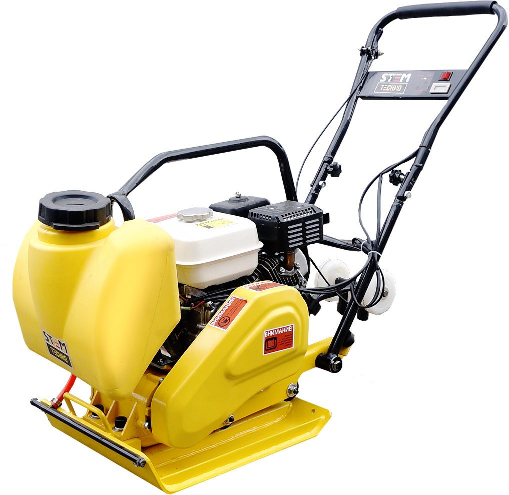 Виброплита STEM Techno SPC-161 (бензиновая, Honda GX160, 4,0 (5,5) кН (л.с.), 67 кг)

