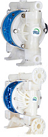 Мембранный пластиковый насос FTI Air FT20P-PA-2TPC-F1 (DIN)
