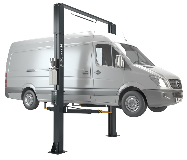 ПГА-5000/1 двухстоечный подъемник. Высокая версия LCV