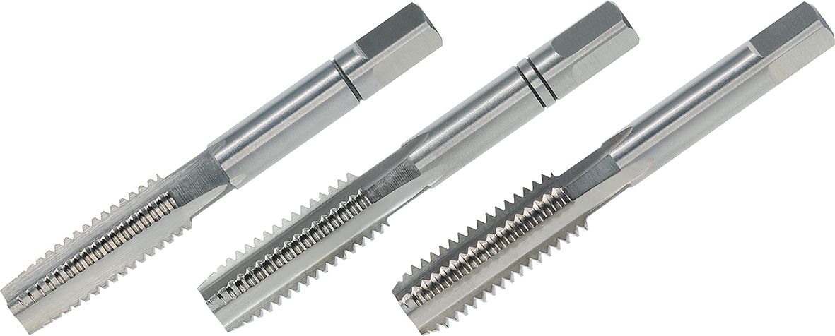 Метчики ручные VOLKEL M4x0.7, комплект из 3 штук
