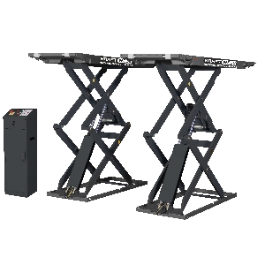 Подъёмник ножничный короткий напольный г/п 3500 кг. KraftWell арт. KRW350SF
